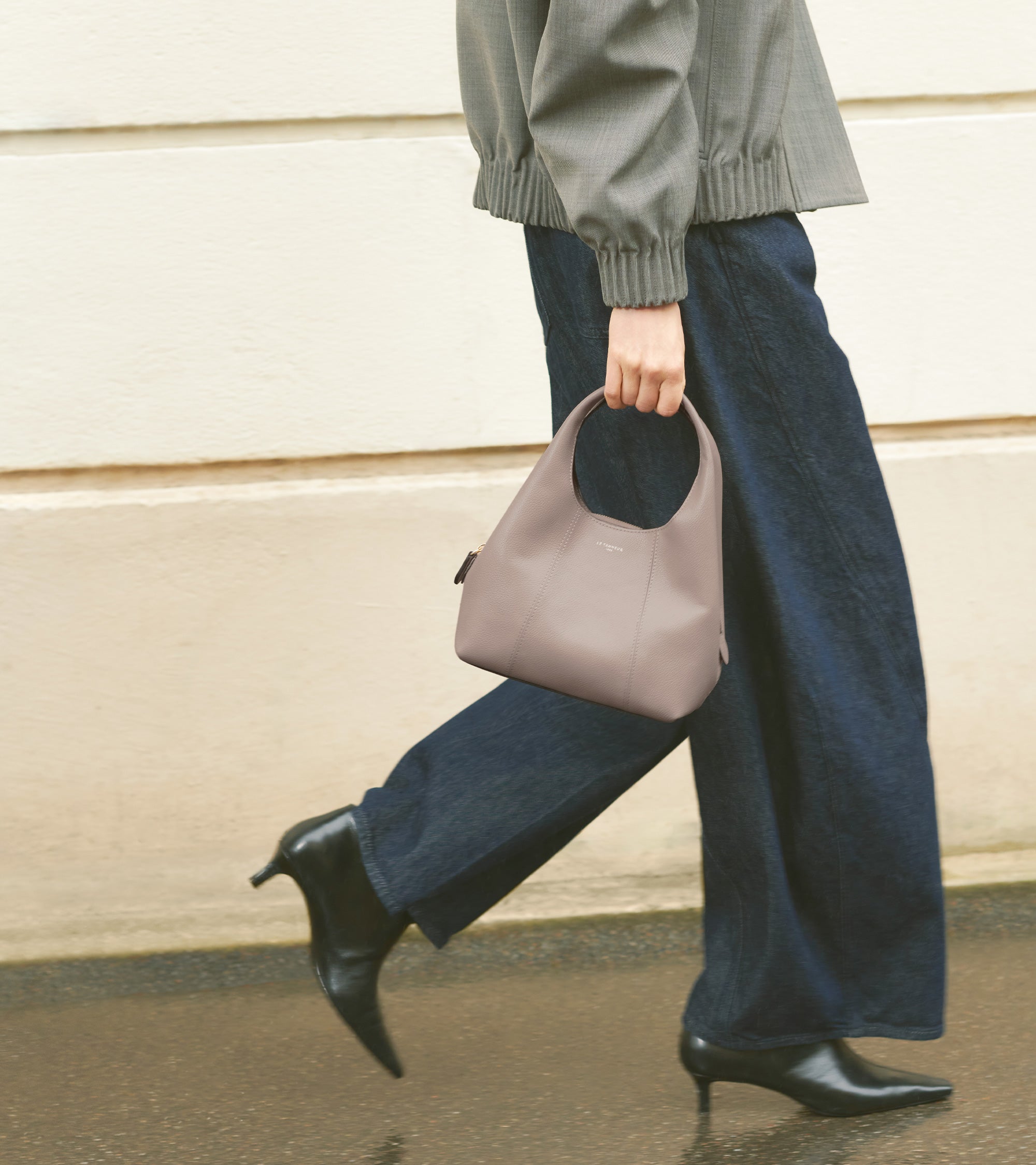 Bolso pequeño Juliette de piel texturizada