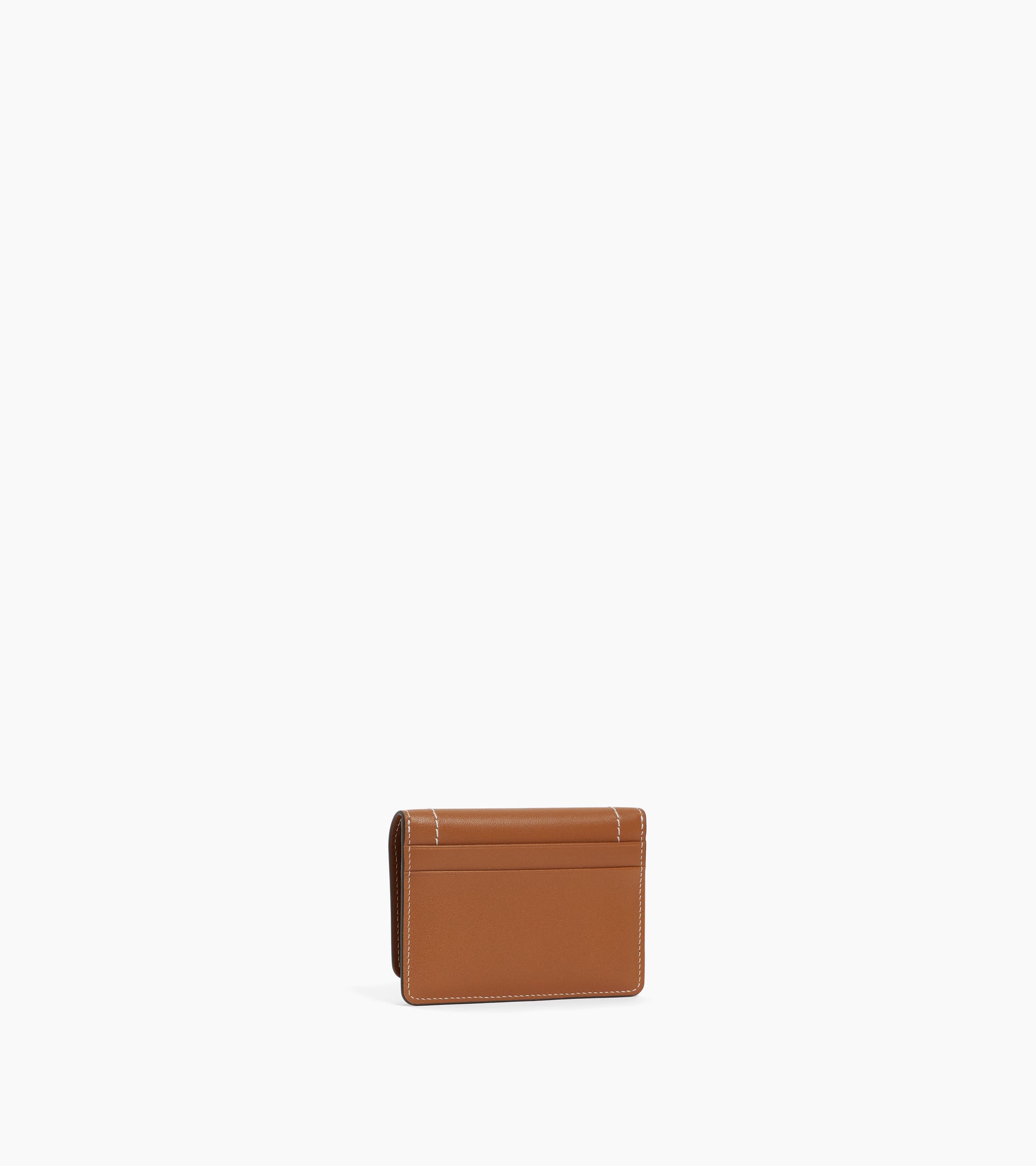 Louison small card holder with flap in smooth leather