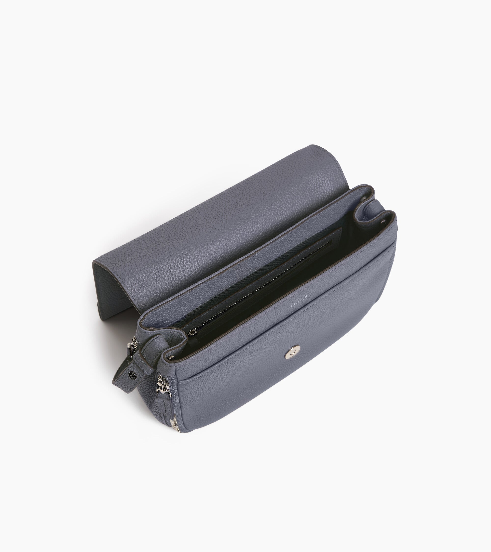 Bolso bandolera pequeño Aurore de cuero granulado