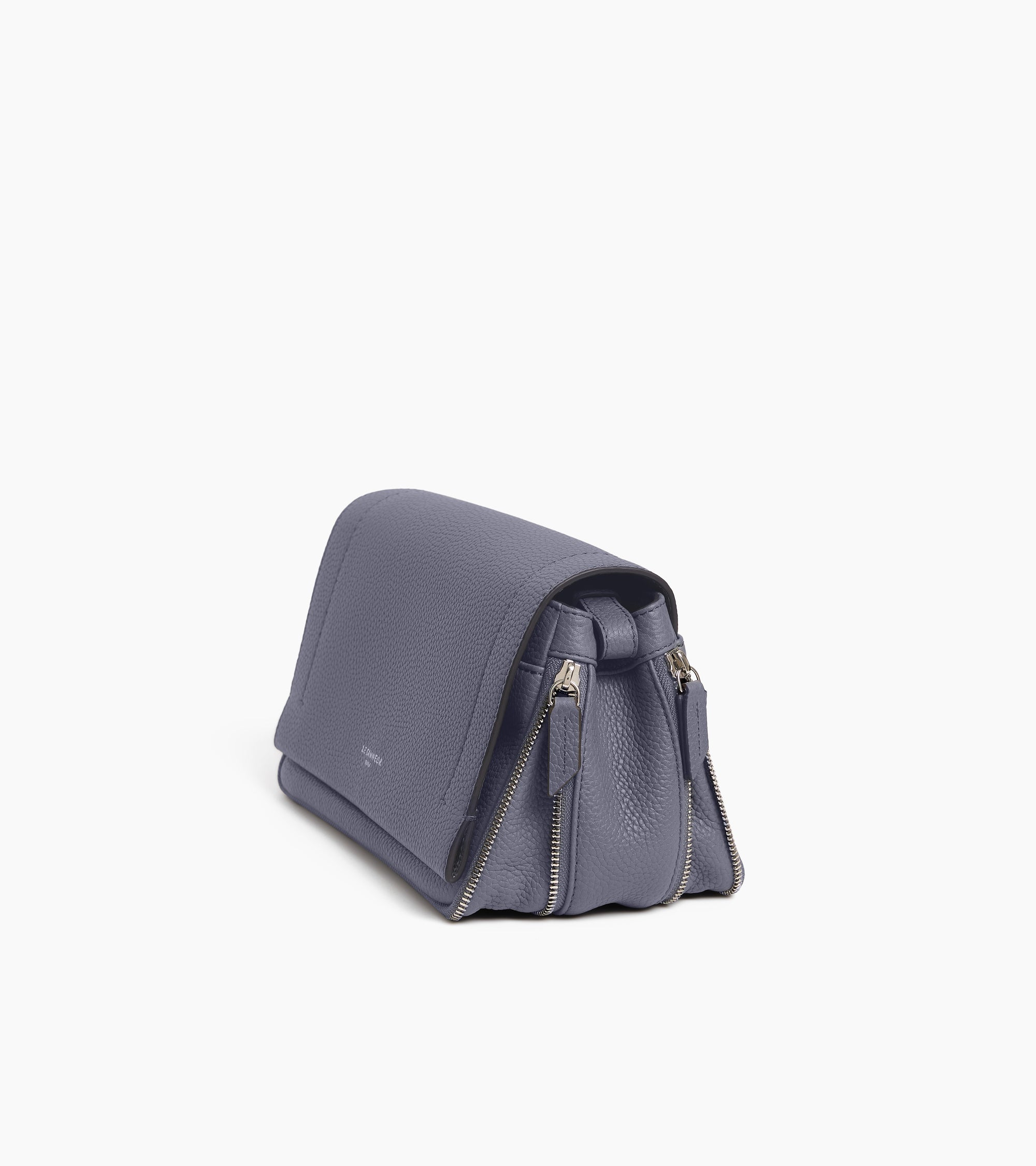 Bolso bandolera pequeño Aurore de cuero granulado