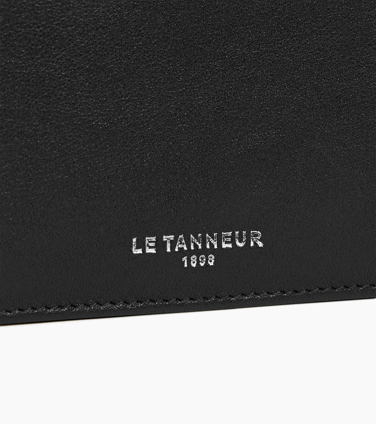Albertine zipped card holder in smooth leather