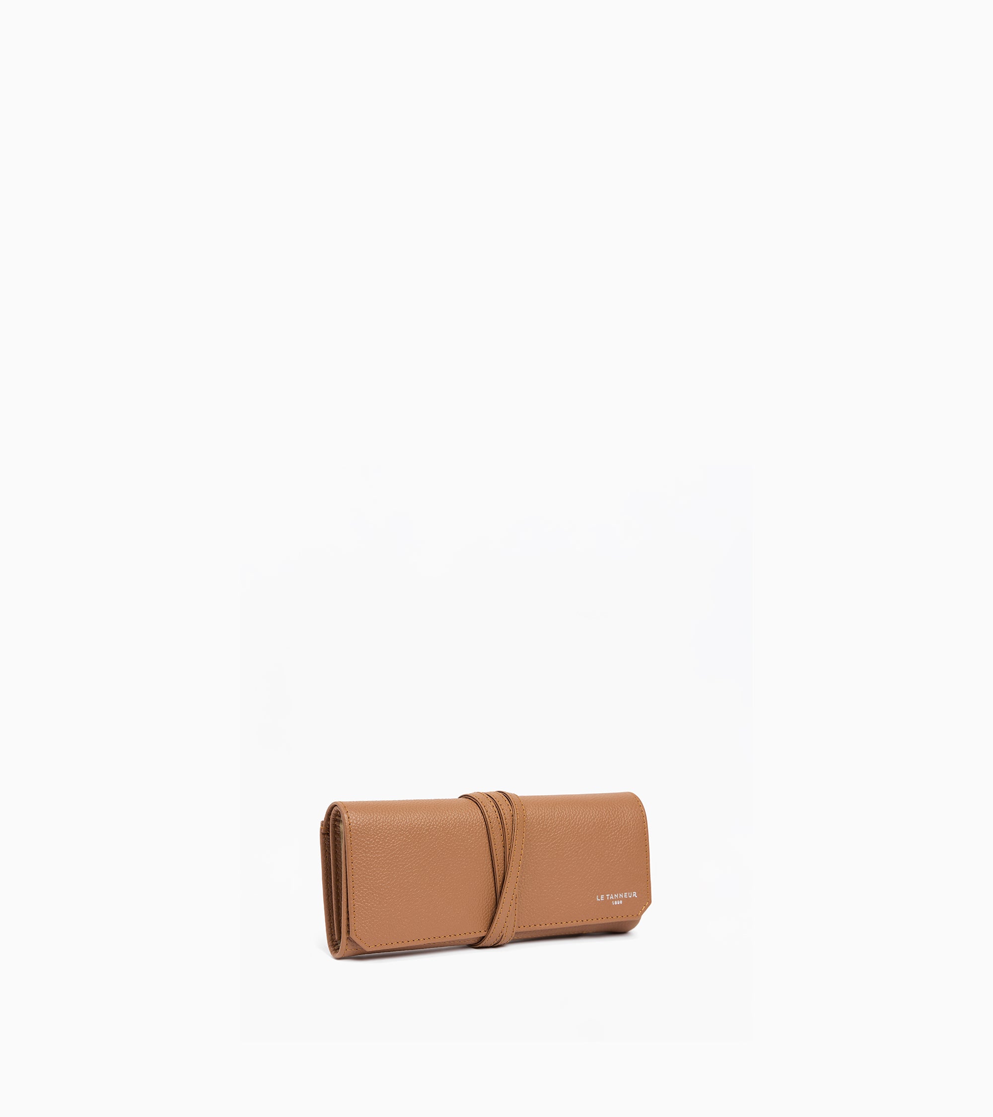Estuche de viaje flexible de cuero para 3 relojes
