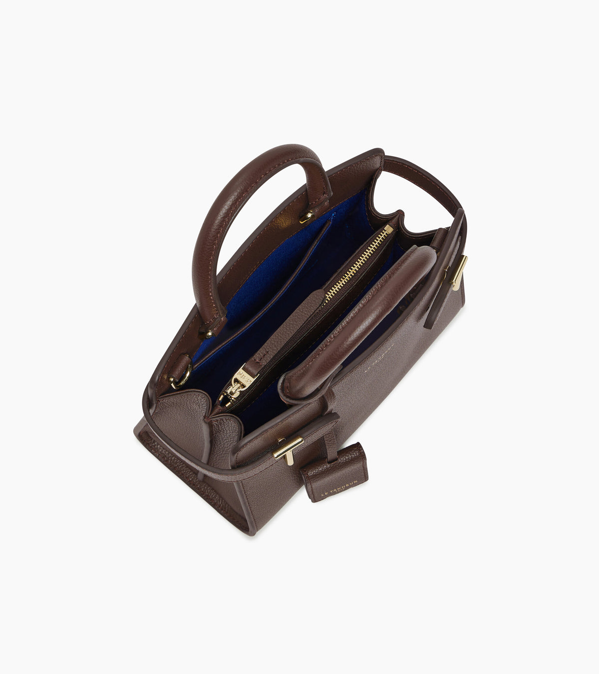 Emilie small handbag in grained leather