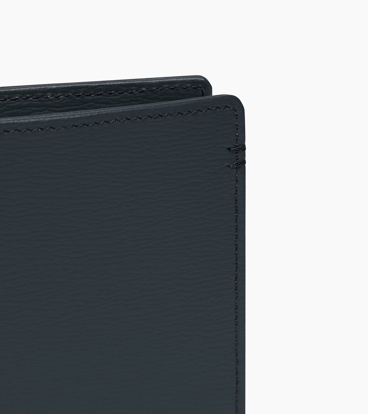 Lucien horizontal two-fold wallet in bonded leather