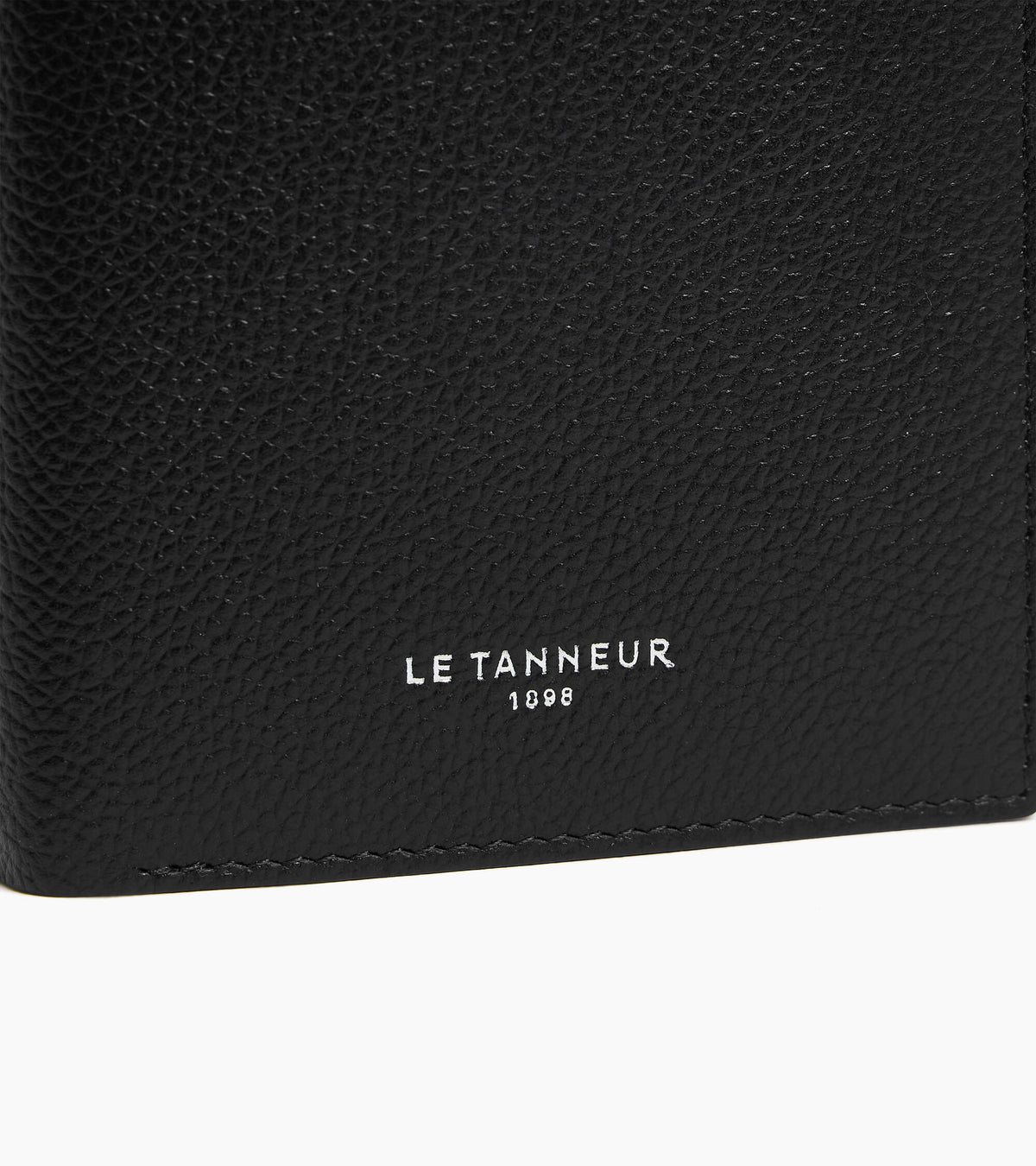 Lucien グレインレザー ファスナー付き ミディアム 縦型 財布
