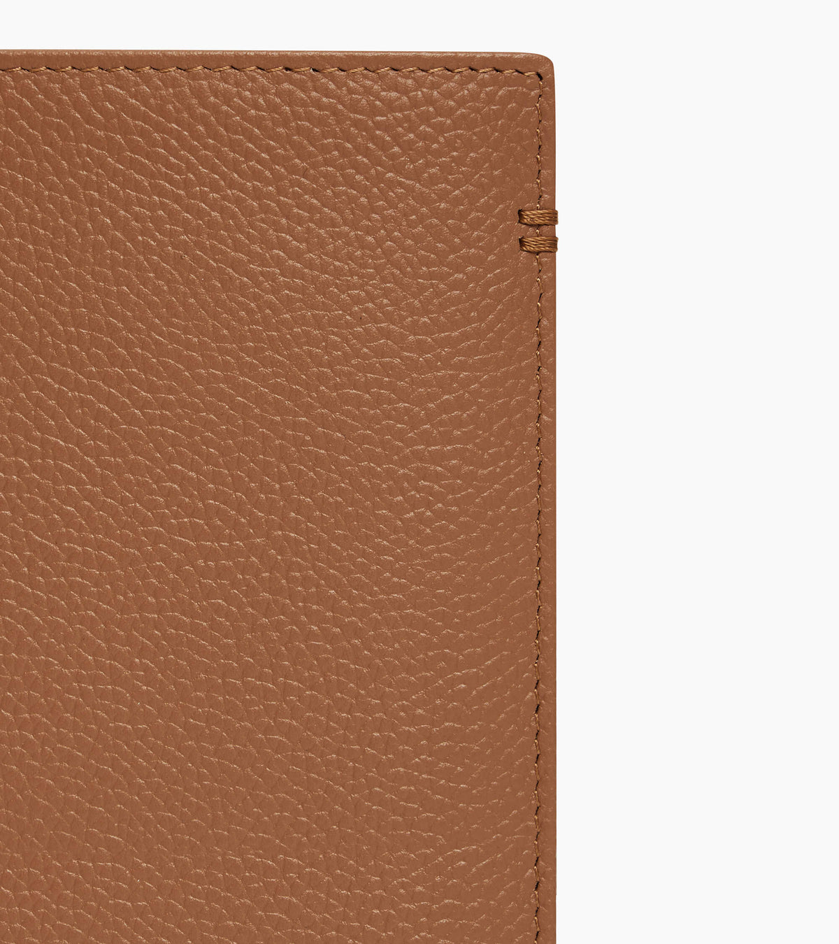 Lucien グレインレザー ファスナー付き ミディアム 縦型 二つ折り財布