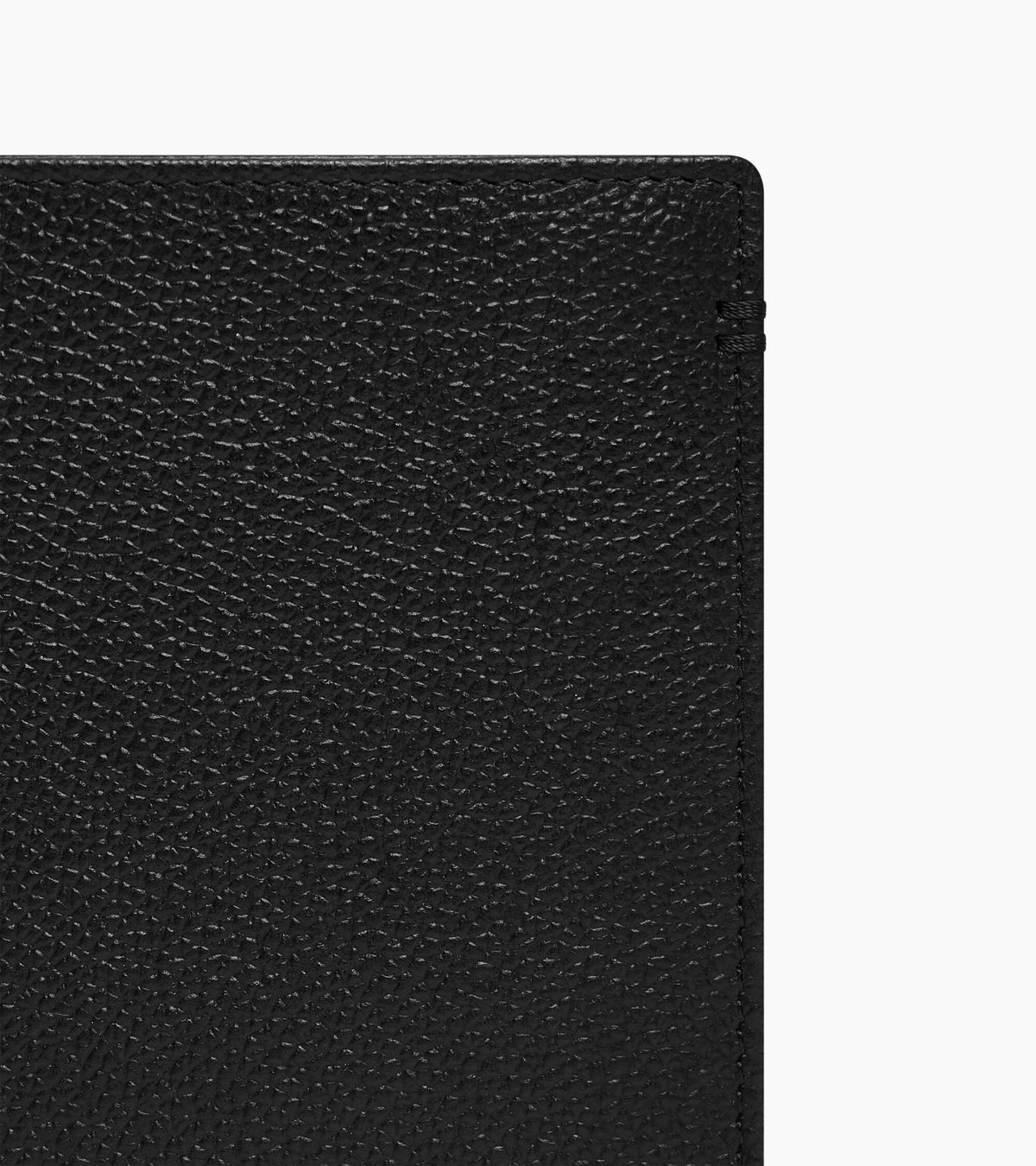 Lucien グレインレザー ファスナー付き ラージ 二つ折り財布