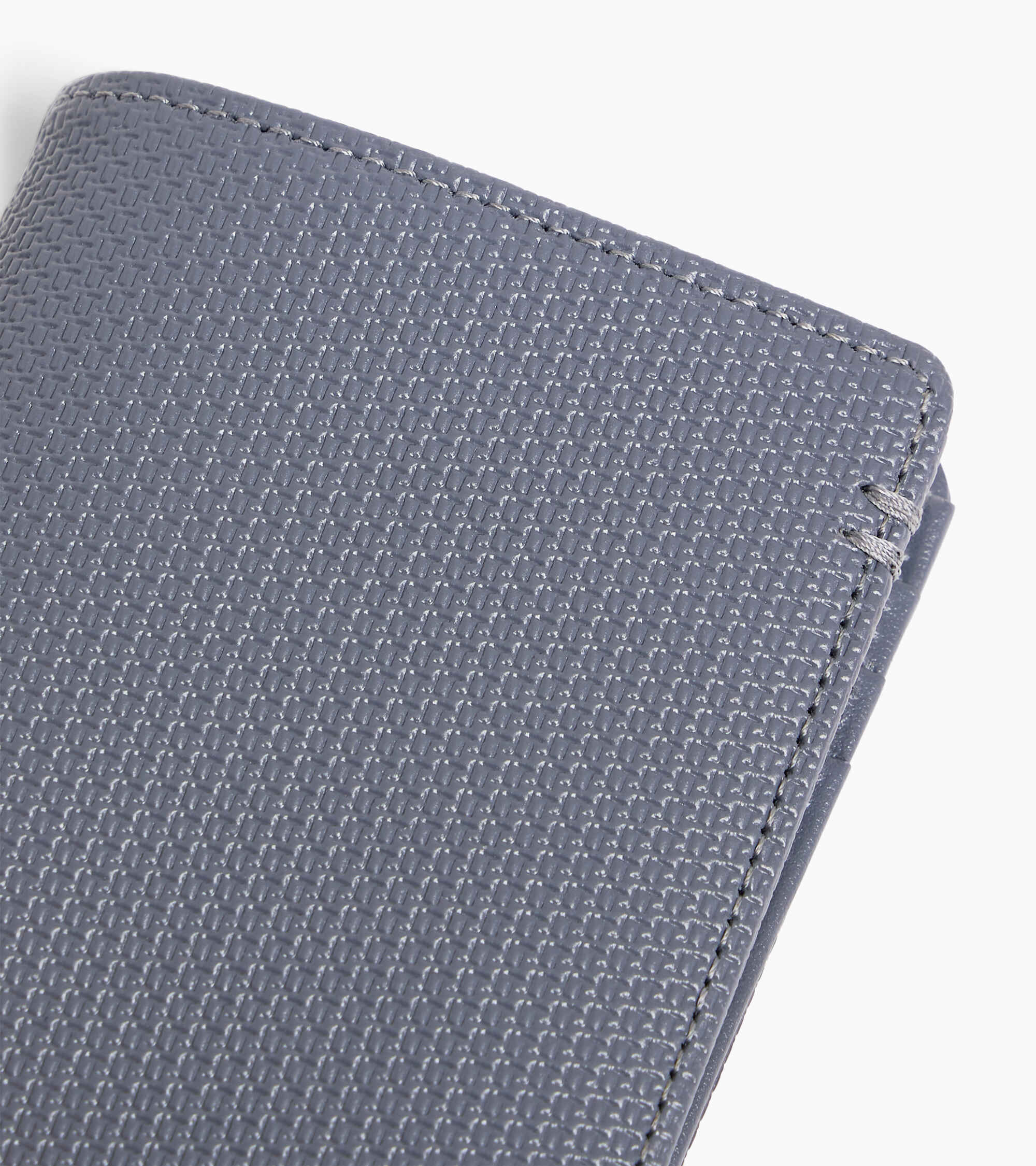 Lucien small card holder signature T leather
