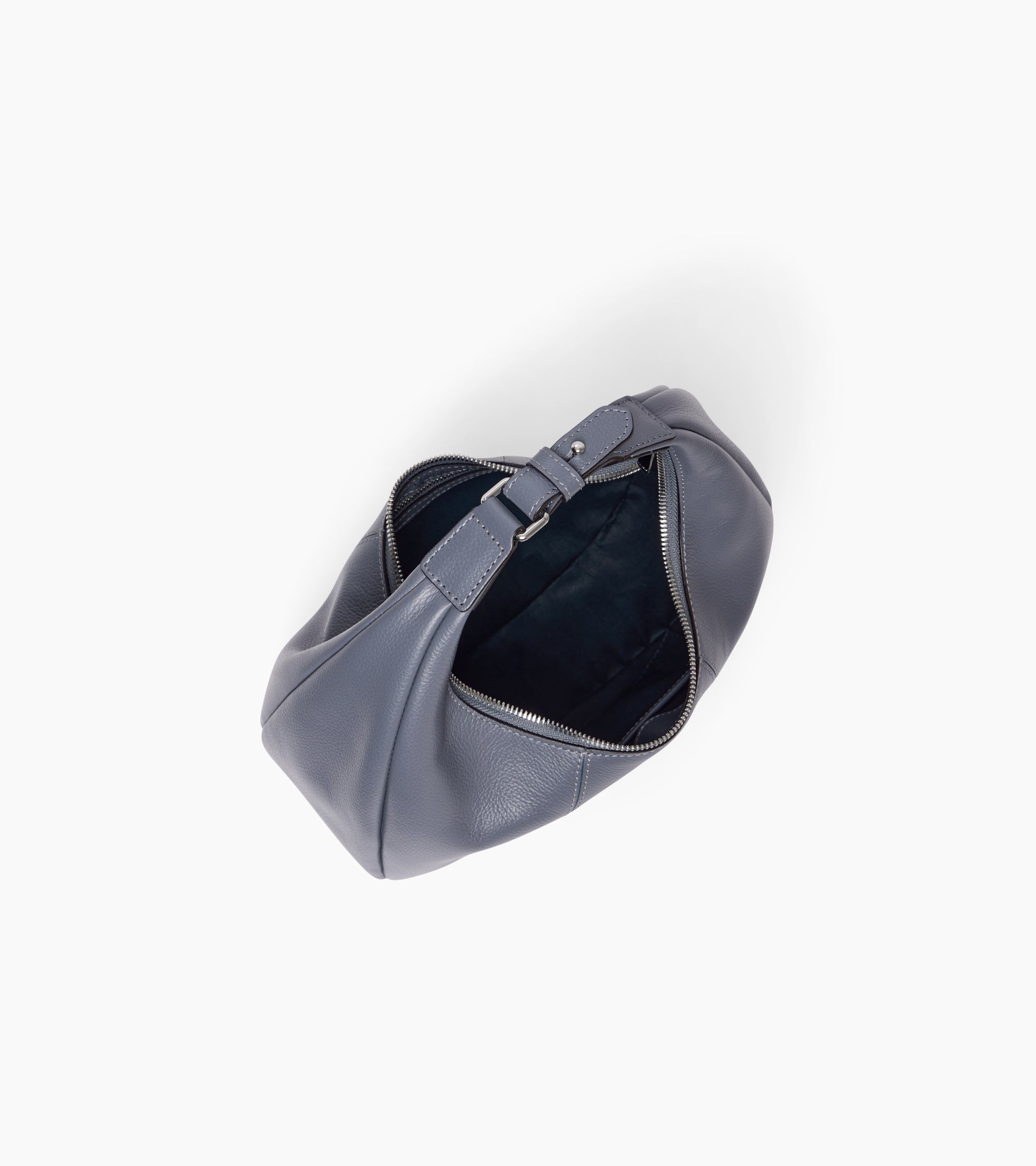 Juliette small hobo bag in grained leather
