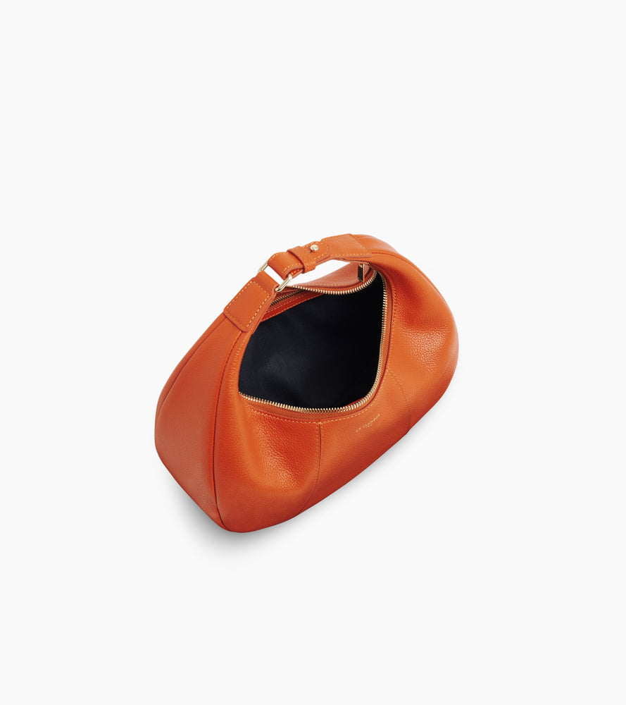 Petit sac hobo Juliette en cuir grainé