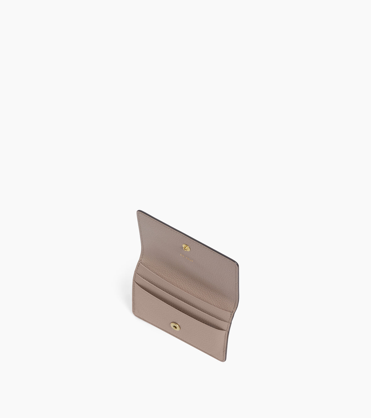 Louison グレインレザー スモール フラップ付きカードケース
